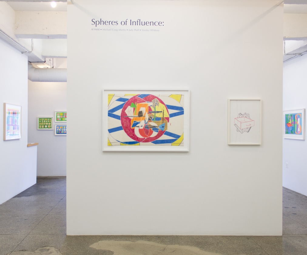 Spheres of Influence: Al Held, Michael Craig-Martin, Judy Pfaff and Stanley Whitney